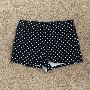 Polka dot shorts